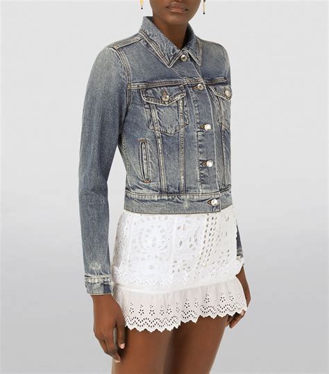 dolce gabbana denim jacket women|dolce gabbana jackets for men.